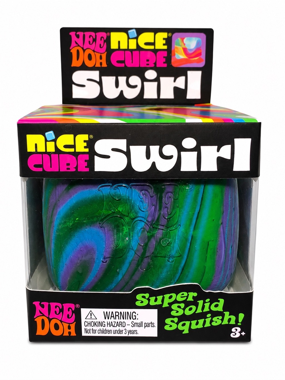 Schylling NeeDoh Nice Cube Swirl NEW